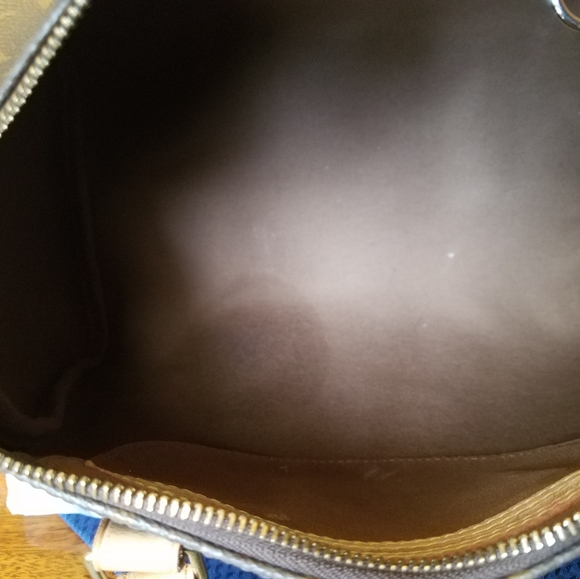 SOLD@! Louis Vuitton Heritage Monogram Satchel - Picture 11 of 12